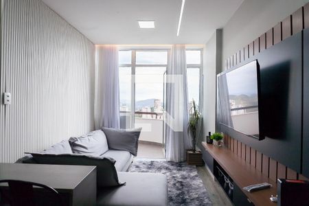 sala de apartamento para alugar com 1 quarto, 40m² em Vale do Sereno, Nova Lima