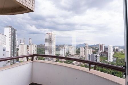 Varanda da Sala de apartamento para alugar com 1 quarto, 40m² em Vale do Sereno, Nova Lima