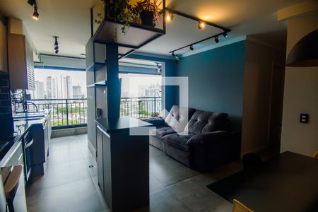 Sala de apartamento à venda com 2 quartos, 62m² em Barra Funda, São Paulo