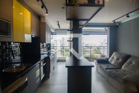 Sala de apartamento à venda com 2 quartos, 62m² em Barra Funda, São Paulo