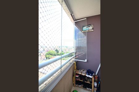 Sala Sacada de apartamento para alugar com 2 quartos, 53m² em Conjunto Residencial Pombeva, São Bernardo do Campo