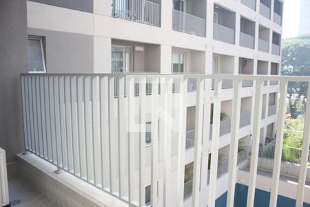 Studio para alugar com 22m², 1 quarto e sem vagaVaranda