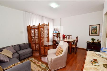 Sala de apartamento à venda com 2 quartos, 64m² em Sion, Belo Horizonte