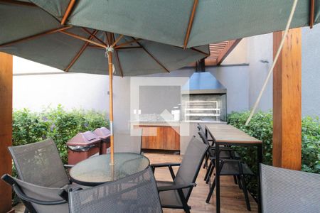 Studio à venda com 28m², 1 quarto e sem vagaChurrasqueira