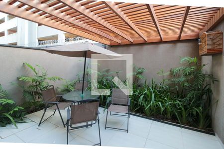 Studio à venda com 28m², 1 quarto e sem vagaChurrasqueira