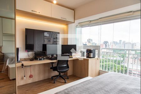 Sala/quarto de apartamento à venda com 1 quarto, 27m² em Liberdade, São Paulo