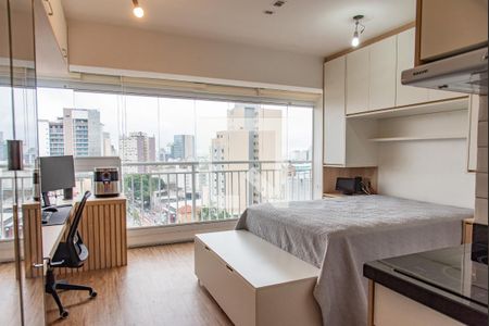 Sala/quarto de apartamento à venda com 1 quarto, 27m² em Liberdade, São Paulo