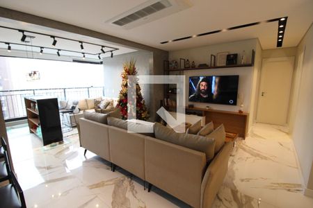 Apartamento à venda com 108m², 3 quartos e 2 vagasSala integrada com Cozinha e Área Gourmet