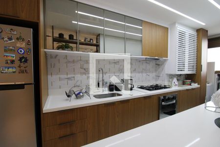 Apartamento à venda com 108m², 3 quartos e 2 vagasSala integrada com Cozinha e Área Gourmet