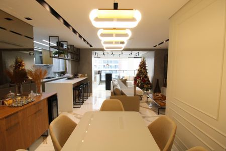 Apartamento à venda com 108m², 3 quartos e 2 vagasSala integrada com Cozinha e Área Gourmet