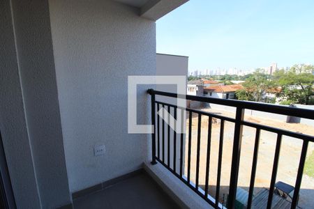 Varanda da Sala de kitnet/studio à venda com 1 quarto, 31m² em Moema, São Paulo