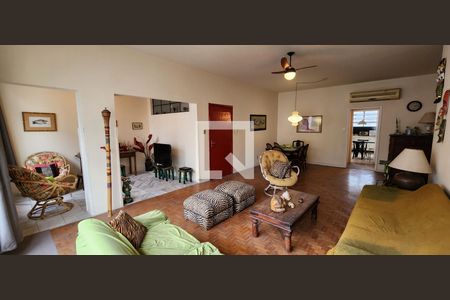 Sala de apartamento para alugar com 4 quartos, 190m² em Boqueirão, Santos