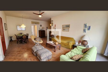 Sala de apartamento para alugar com 4 quartos, 190m² em Boqueirão, Santos