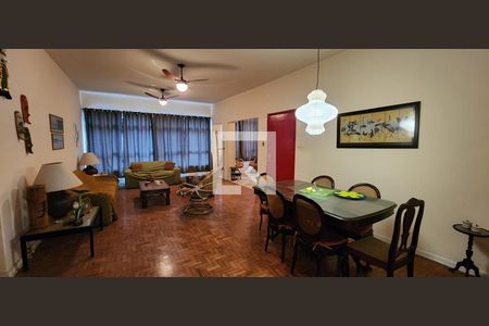 Sala de apartamento para alugar com 4 quartos, 190m² em Boqueirão, Santos