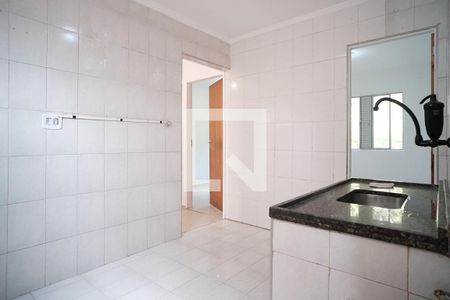 Cozinha de apartamento para alugar com 3 quartos, 49m² em Conjunto Habitacional Padre Manoel da Nóbrega, São Paulo