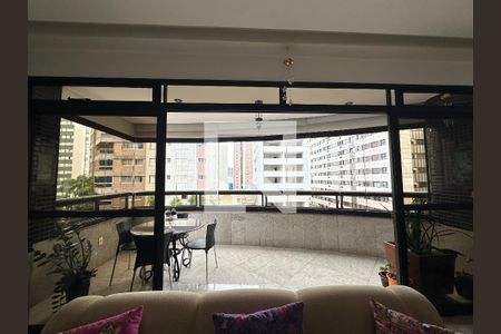 Varanda da Sala de apartamento à venda com 4 quartos, 210m² em Funcionários, Belo Horizonte