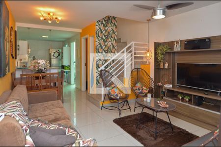 Sala de casa de condomínio à venda com 2 quartos, 87m² em Vargem Grande, Rio de Janeiro