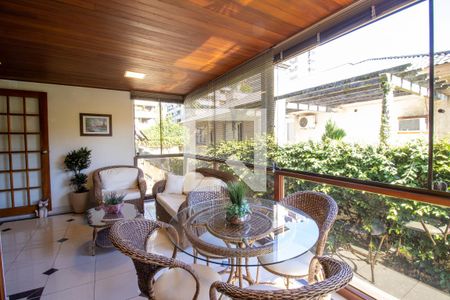 Varanda gourmet de apartamento à venda com 3 quartos, 138m² em Auxiliadora, Porto Alegre