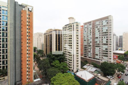 Vista  de apartamento para alugar com 2 quartos, 52m² em Indianópolis, São Paulo