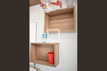 Apartamento para alugar com 43m², 2 quartos e 1 vagaDetalhe do banheiro