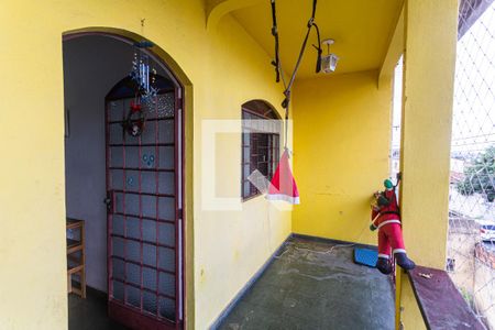 Varanda da Sala da Casa 1 de casa à venda com 4 quartos, 280m² em Aparecida, Belo Horizonte