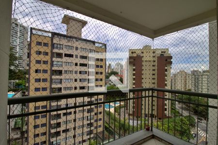 Varanda da Sala de kitnet/studio para alugar com 1 quarto, 33m² em Vila Andrade, São Paulo
