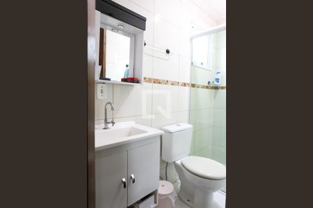 Banheiro Social de apartamento à venda com 3 quartos, 110m² em Parque Novo Oratório, Santo André