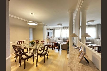 Sala de apartamento à venda com 3 quartos, 70m² em Funcionários, Belo Horizonte