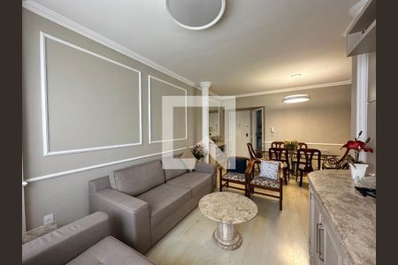 Sala de apartamento à venda com 3 quartos, 70m² em Funcionários, Belo Horizonte