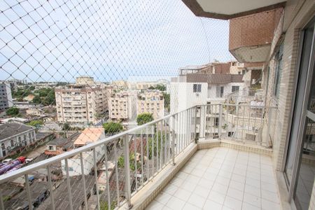 Varanda da Sala de apartamento para alugar com 3 quartos, 165m² em Taquara, Rio de Janeiro