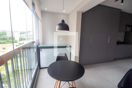 Studio para alugar com 25m², 1 quarto e sem vagaTerraço