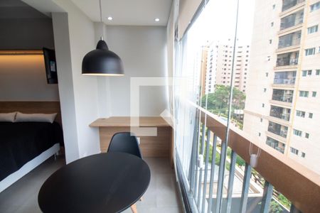 Studio para alugar com 25m², 1 quarto e sem vagaTerraço