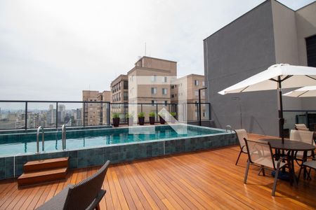 Studio para alugar com 25m², 1 quarto e sem vagaÁrea comum - Piscina