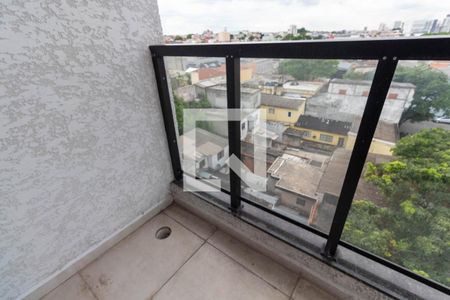 Varanda da Sala de apartamento à venda com 2 quartos, 55m² em Vila Ré, São Paulo