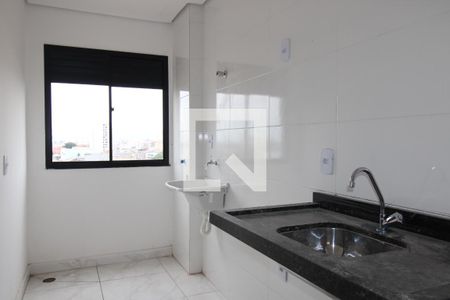 Sala/Cozinha e área de serviço de apartamento à venda com 2 quartos, 55m² em Vila Ré, São Paulo