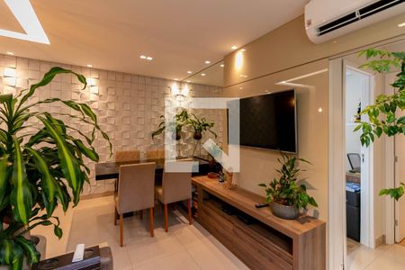 Sala de apartamento à venda com 2 quartos, 60m² em Buritis, Belo Horizonte