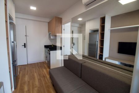 Sala  de apartamento para alugar com 1 quarto, 39m² em Jardim das Acacias, São Paulo