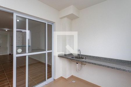 Varanda da sala  de apartamento para alugar com 3 quartos, 70m² em Centro, Diadema