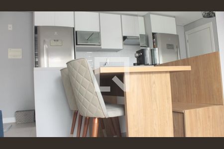 Sala/Cozinha de apartamento à venda com 2 quartos, 42m² em Parque Reboucas, São Paulo