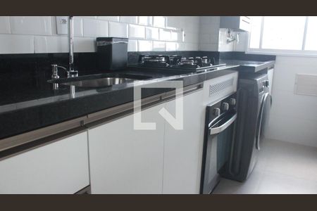 Cozinha de apartamento à venda com 2 quartos, 42m² em Parque Reboucas, São Paulo