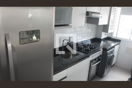 Cozinha de apartamento à venda com 2 quartos, 42m² em Parque Reboucas, São Paulo