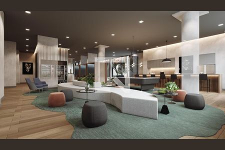 Studio para alugar com 30m², 1 quarto e sem vagaÁrea comum - Salão