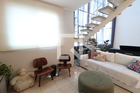 Sala de apartamento para alugar com 3 quartos, 123m² em Osvaldo Rezende, Uberlândia