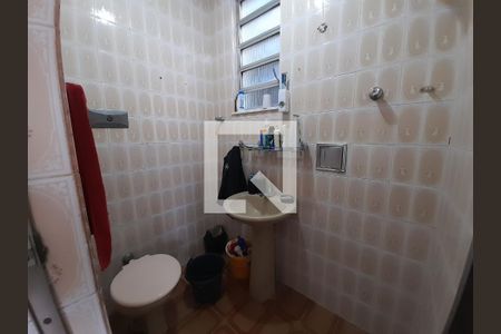 Banheiro de apartamento à venda com 1 quarto, 25m² em Gamboa, Rio de Janeiro