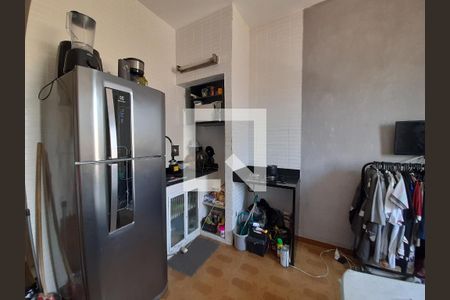 Cozinha de apartamento para alugar com 1 quarto, 25m² em Gamboa, Rio de Janeiro