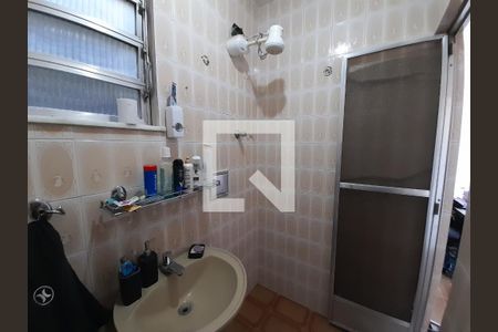 Banheiro de apartamento à venda com 1 quarto, 25m² em Gamboa, Rio de Janeiro