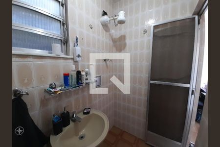 Banheiro de apartamento à venda com 1 quarto, 25m² em Gamboa, Rio de Janeiro