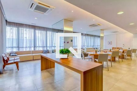 Apartamento para alugar com 37m², 1 quarto e 1 vaga Apartamento para alugar com 37m², 1 quarto e 1 vagaÁrea comum - Salão de festas