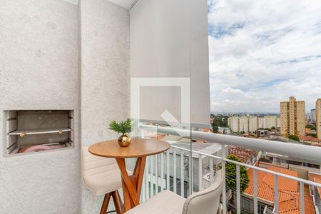 Varanda da Sala de apartamento à venda com 2 quartos, 68m² em Vila São Ricardo, Guarulhos