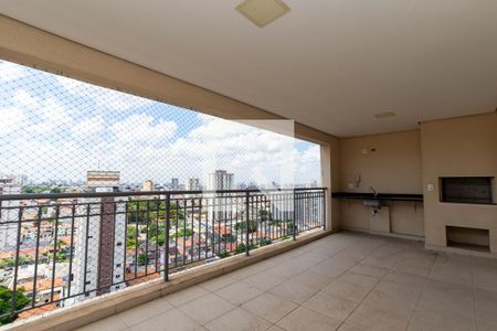 Varanda da Sala de apartamento à venda com 3 quartos, 162m² em Vila Rosalia, Guarulhos